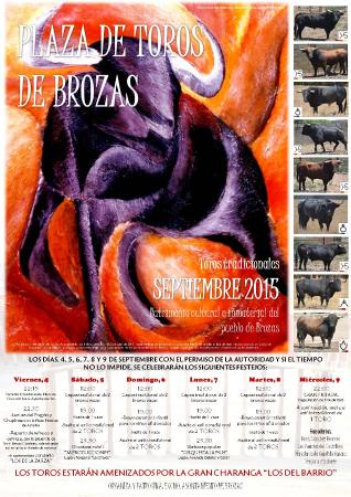 Cartel Toros 2015